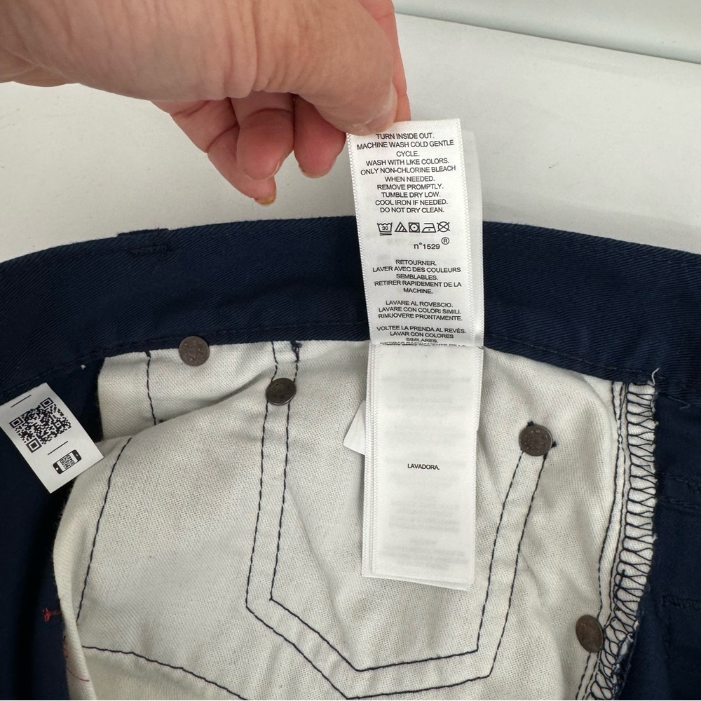 NEW Polo Ralph Lauren Sullivan Slim All Over Multi Pony Pants Blue Mens Sz 32x32 - Picture 14 of 16